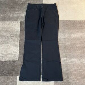 Levis 553 Womens Mid Rise Bootcut Jeans Black Size 2 Stretch Denim Boho